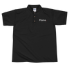 Embroidered Polo Shirt - Flame