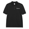 Embroidered Polo Shirt - Flame