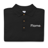 Embroidered Polo Shirt - Flame