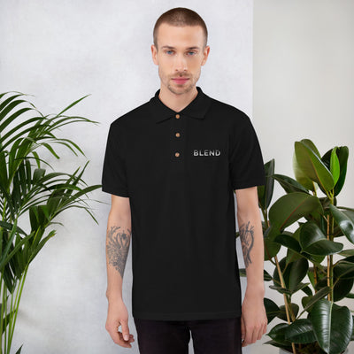 Embroidered Polo Shirt - Blend