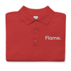 Embroidered Polo Shirt - Flame