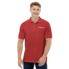 Embroidered Polo Shirt - Flame