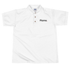 Embroidered Polo Shirt - Flame