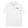 Embroidered Polo Shirt - Flame