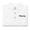 Embroidered Polo Shirt - Flame