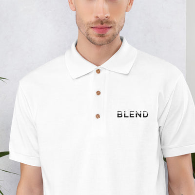 Embroidered Polo Shirt - Blend