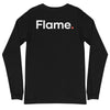 Unisex Long Sleeve Tee - Flame back