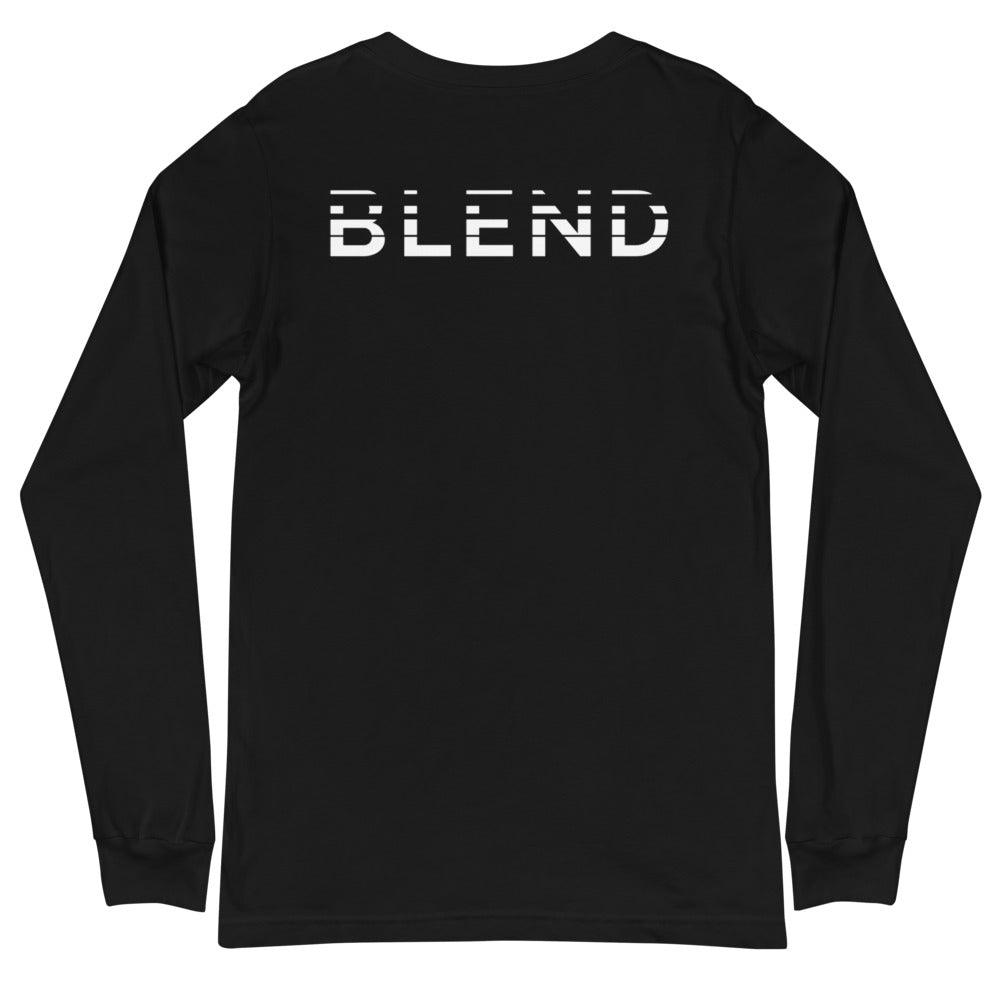 Unisex Long Sleeve Tee - Blend back