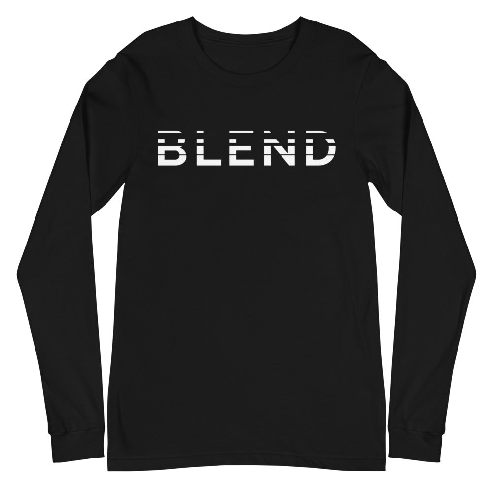 Unisex Long Sleeve Tee - Blend front