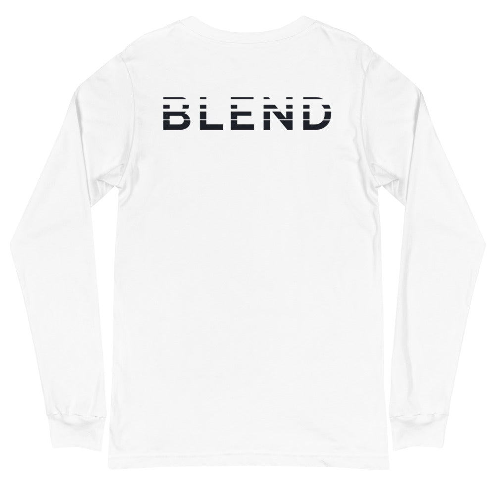 Unisex Long Sleeve Tee - Blend back