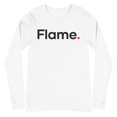 Unisex Long Sleeve Tee - Flame front