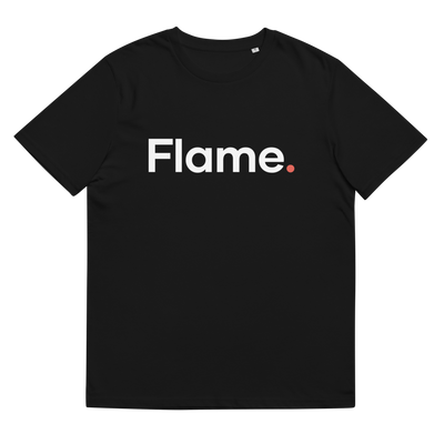 Unisex organic cotton t-shirt - Flame front