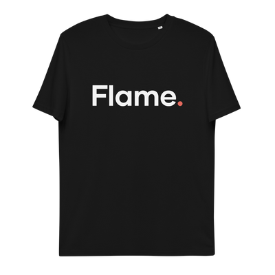 Unisex organic cotton t-shirt - Flame front