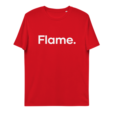 Unisex organic cotton t-shirt - Flame front