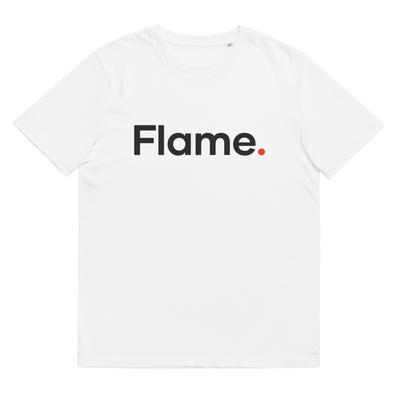 Unisex organic cotton t-shirt - Flame front