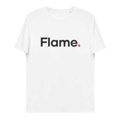 Unisex organic cotton t-shirt - Flame front