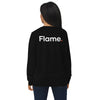 Unisex organic sweatshirt - Flame back