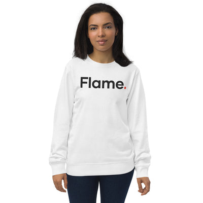 Unisex organic sweatshirt - Flame front