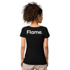 Women’s basic organic t-shirt - Flame back