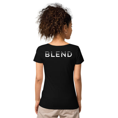 Women’s basic organic t-shirt - Blend back