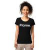 Women’s basic organic t-shirt - Flame front