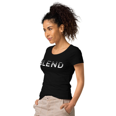 Women’s basic organic t-shirt - Blend front