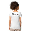 Women’s basic organic t-shirt - Flame back