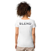 Women’s basic organic t-shirt - Blend back