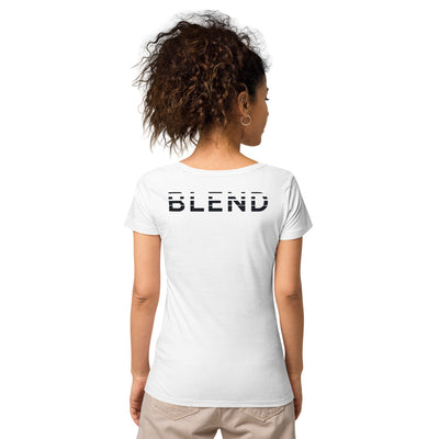 Women’s basic organic t-shirt - Blend back