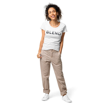 Women’s basic organic t-shirt - Blend front