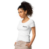 Women’s basic organic t-shirt - Flame badge